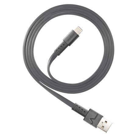 VENTEV Chargesync USB A to Apple Lightning Cable 3.3ft, Gray LTGCABMFIVNV